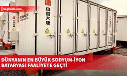 Dünyanın en büyük sodyum-iyon bataryası faaliyete geçti