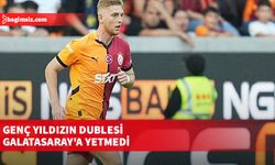 Genç yıldızın dublesi Galatasaray'a yetmedi