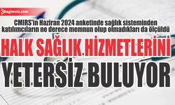 Halk sağlık hizmetlerinden memnun değil...