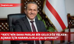 Ataoğlu: Özgürlüğümüzün 50’nci yılında KKTC'nin daha parlak bir geleceğe yelken açması için kararlılıkla çalışıyoruz