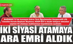 Baybora: Koop-Süt’e yapılan siyasi  iki atamaya ara emri aldık