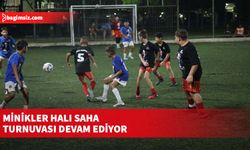 Minikler halı saha turnuvası devam ediyor