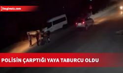 Ölümlü kaza ihbarına giden polis, yayaya çarptı…