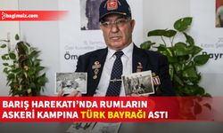 Mersinli gazi, Rum kampına Türk bayrağı asmanın gururunu yaşıyor...