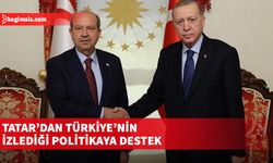 Tatar, TC Cumhurbaşkanı Erdoğan'la telefonda görüştü...