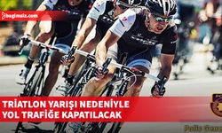 Lefke’de triatlon yarışı gerçekleştiriliyor…