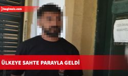 Ercan Havaalanı’nda “sahte parayla” yakalandı…