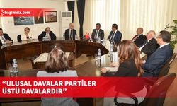 Dışişleri Bakanı Ertuğruloğlu, CHP heyetini kabul etti…