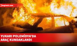 Araç kullanılamaz hale geldi…