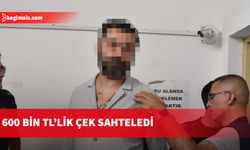 Sanal bet için çalıştığı iş yerinin boş çek yaprağını çaldı