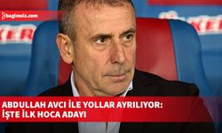 Abdullah Avcı ile yollar ayrılıyor: İşte ilk hoca adayı