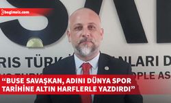 İş İnsanları Derneği, Buse Savaşkan’a tebrik mesajı yayımladı