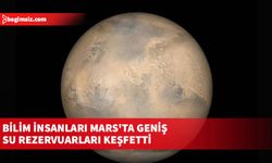 Bilim insanları Mars'ta geniş su rezervuarları keşfetti