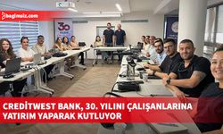 Creditwest Bank, 30. yılını çalışanlarına yatırım yaparak kutluyor