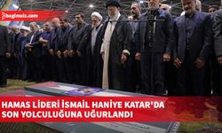 Hamas lideri İsmail Haniye Katar'da son yolculuğuna uğurlandı