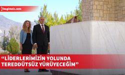 Hasan Taçoy, Küçük ile Denktaş’ın anıt mezarlarını ziyaret etti...