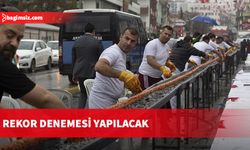 Gaziantep'te "dünyanın en uzun kebabı" yapılacak...