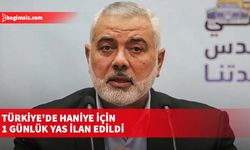 Türkiye'de Haniye için 1 günlük yas ilan edildi