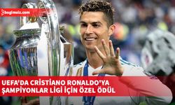 UEFA'da Cristiano Ronaldo'ya Şampiyonlar Ligi için özel ödül