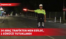 Trafik denetimlerinde 408 sürücü rapor edildi