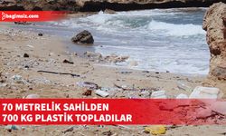 Spot Marine Life'dan 13 kişi, 3 gün üst üste Esenköy'deki kaplumbağa yumurtlama sahilini temizledi