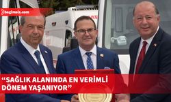 İş insanlarından Dr. Burhan Nalbantoğlu Devlet Hastanesi’ne 3 ambulans