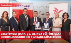 Creditwest Bank, 30. yılında eğitime olan sorumluluğunu bir kez daha gösteriyor