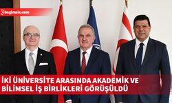 KOSTÜ Rektörü ve YÖKAK Kurucu Başkanı Prof. Dr. Elmas, DAÜ Rektörü Prof. Dr. Kılıç'ı ziyaret etti