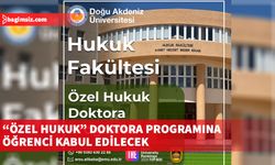 DAÜ, yeni açılan “Özel Hukuk” doktora programına öğrenci kabul edecek