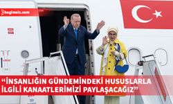 TC Cumhurbaşkanı Erdoğan BM Genel Kurulu’na katılmak üzere ABD'ye gitti