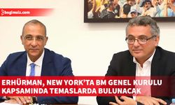 Erhürman, 23 Eylül Pazartesi günü, New York ziyareti öncesi Ercan VIP salonunda basın toplantısı yapacak