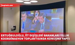 Ertuğruloğlu, İİT Dışişleri Bakanları Yıllık Koordinasyon toplantısında konuşma yaptı