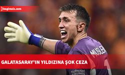 Galatasaray'ın yıldızına şok ceza