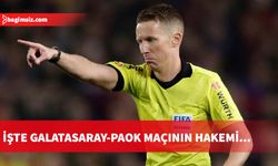 Galatasaray-PAOK maçının hakemi açıklandı...