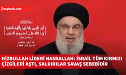 Hizbullah lideri Nasrallah: İsrail tüm kırmızı çizgileri aştı, saldırılar savaş sebebidir