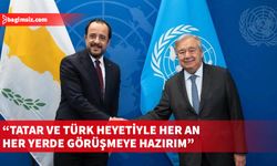 Hristodulidis BM Genel Sekreteri Guterres'le görüştü