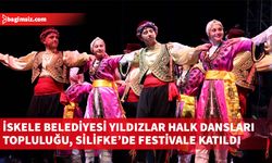 Ekip, festivalde sahne performansıyla dikkat çekti