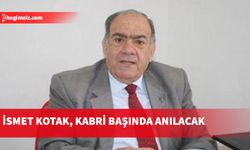 İsmet Kotak, Çarşamba günü anılacak