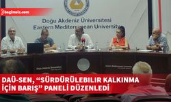 Panelde, sürdürülebilir kalkınmanın barış ile olan ilişkisi ele alındı