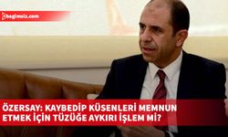 Özersay: Kaybedip küsenleri memnun etmek için tüzüğe aykırı işlem mi?