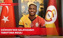 Osimhen'den Galatasaray taraftara mesaj