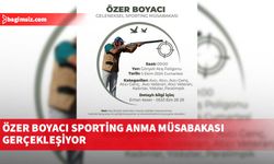 Özer Boyacı Sporting Anma Müsabakası gerçekleşiyor