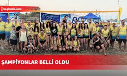 4. Plaj Voleybolu Turnuvası, Bedi’s Beach’te gerçekleşti...