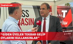 Sucuoğlu, oy vermeden kurultaydan ayrılan üyelere çağrıda bulundu