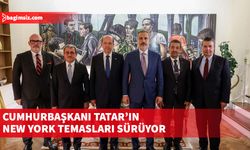 TC Dışişleri Bakanı Fidan, Cumhurbaşkanı Tatar ve Dışişleri Bakanı Ertuğruloğlu ile görüştü