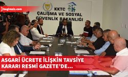 Asgari Ücrete İlişkin Tavsiye Kararı, Resmi Gazete’de yayımlandı