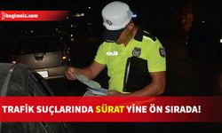 Trafik suçlarında hız ve alkol ilk sırada