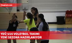 YDÜ U16 Kız Voleybol Takımı, yeni sezon hazırlanıyor