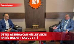 Üstel Azerbaycan milletvekili Ramil Hasan’ı kabul etti