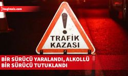 Gazimağusa-Karpaz anayolu ile Yakın Doğu Üniversitesi kampüsünde kaza...